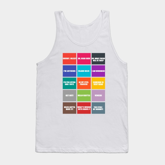 frasier best quotes Tank Top by aluap1006